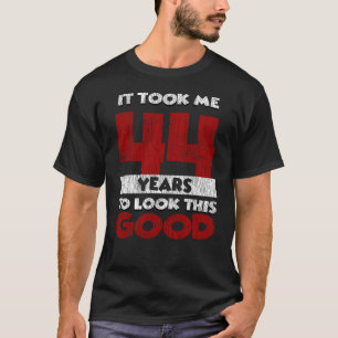 Camiseta Regalo de cumpleaños divertido de 44 años de antig