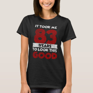 Camiseta Regalo de cumpleaños divertido de 83 años de antig