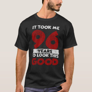 Camiseta Regalo de cumpleaños divertido de 96 años de antig