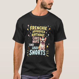 Camiseta Regalo de Cumpleaños Divertido Perro Bulldog Franc