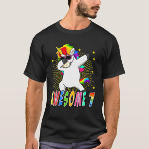 Camiseta Regalo de cumpleaños divertido y genial de unicorn
