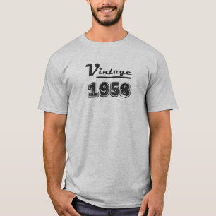 Camiseta Regalo de cumpleaños feliz 60 Vintage 1958