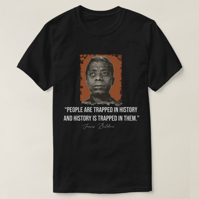 Camiseta Regalo de cumpleaños James Baldwin fans de la músi (Diseño del anverso)