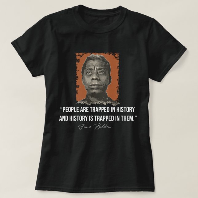 Camiseta Regalo de cumpleaños James Baldwin fans de la músi (Diseño del anverso)