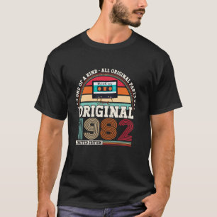 Camiseta Regalo de cumpleaños legendario original de 1982 e