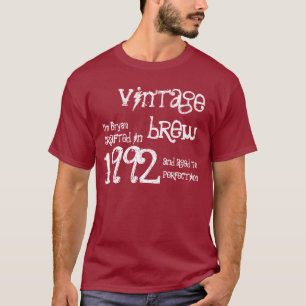 Camiseta Regalo de cumpleaños número 21 de 1992 Vendimia