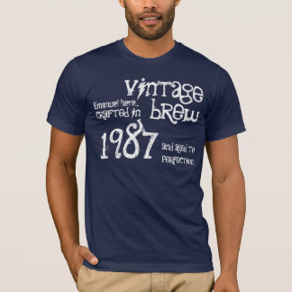 Camiseta Regalo de cumpleaños número 30 1987 Vacuna antigua
