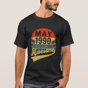 Camiseta Regalo de cumpleaños número 31 Vintage Retro Mayo 