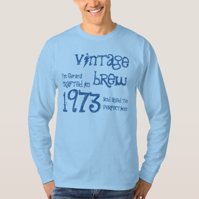 Camiseta Regalo de cumpleaños número 40 1973 Vendimia (Anverso)