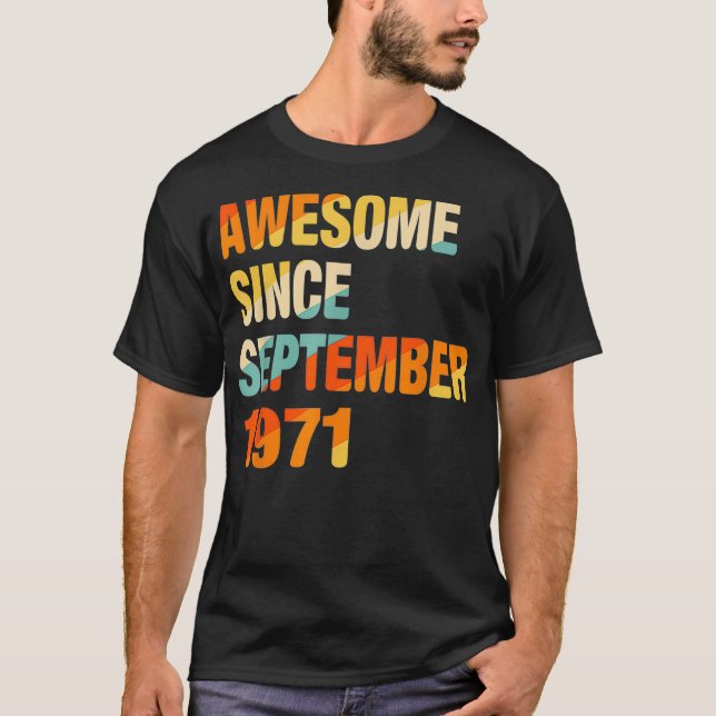 Camiseta Regalo de cumpleaños número 50 años de antigüedad  (Anverso)