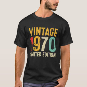 Camiseta Regalo de cumpleaños número 52 52 años de edad Vin