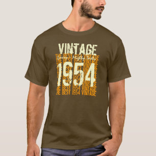 Camiseta Regalo de cumpleaños número 60 1954 Vintage Migh