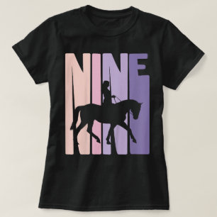 Camiseta Regalo de cumpleaños número 9 para fanáticas de mo