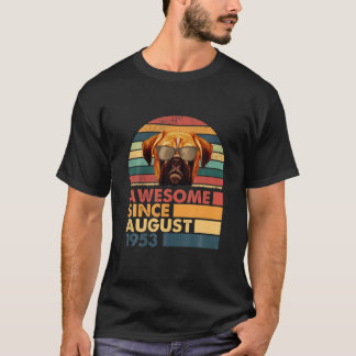 Camiseta Regalo De Cumpleaños Para Alguien Nacido En Agosto