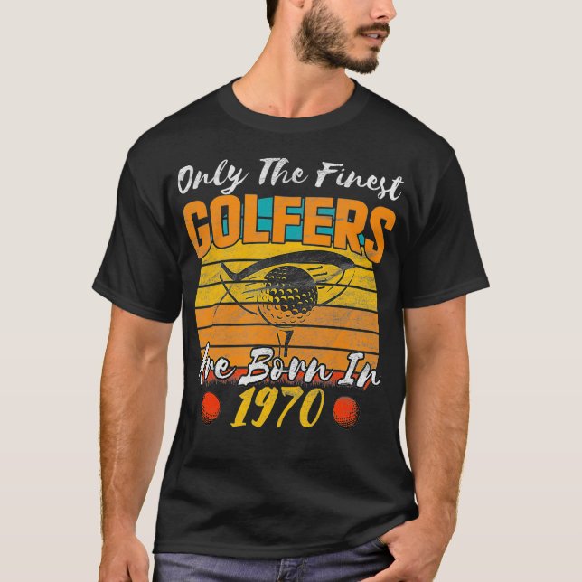Camiseta Regalo de cumpleaños para golf de 50 años (Anverso)