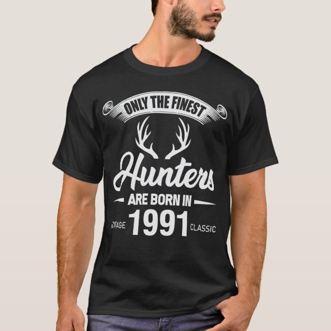 Camiseta Regalo de cumpleaños para los amantes de la caza d (Anverso)