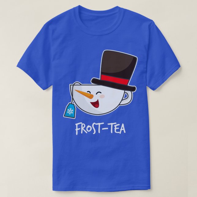 Camiseta Regalo de cumpleaños para Navidades de té helado (Diseño del anverso)