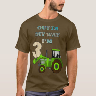 Camiseta Regalo de cumpleaños para niños de 3 años de edad 