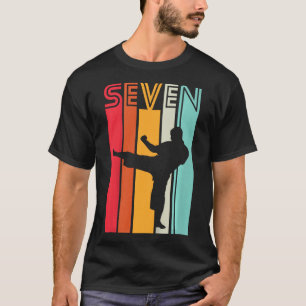 Camiseta Regalo de cumpleaños para niños de 7 años Karate T