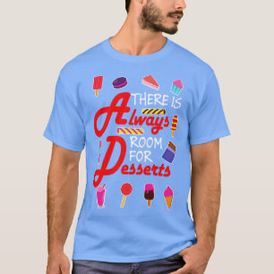 Camiseta Regalo De Cumpleaños Para Un Postre Gastronómico D