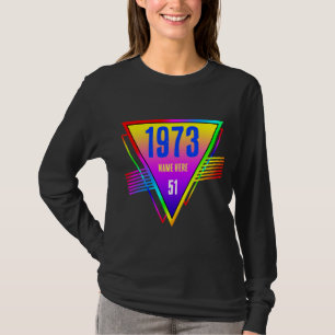 Camiseta Regalo de Cumpleaños Personalizado con Nombre y Ed