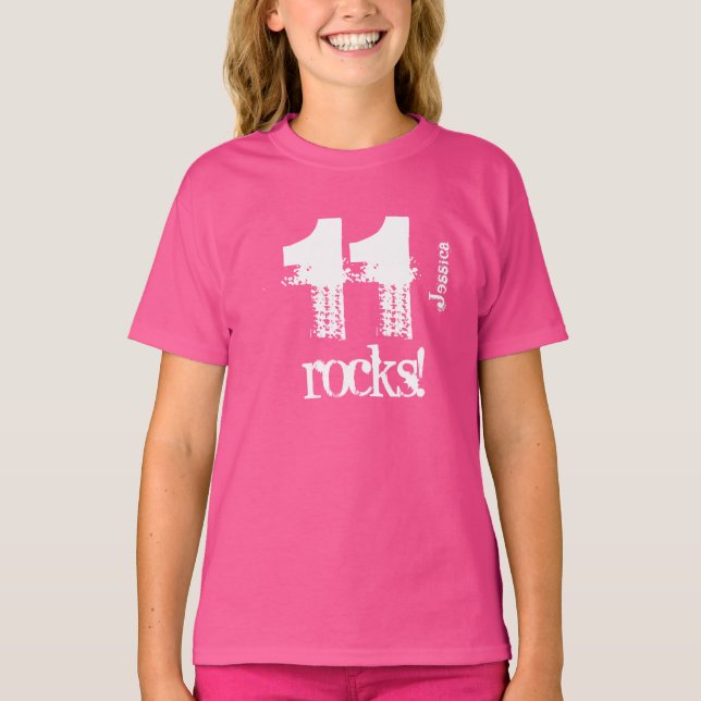 Camiseta Regalo de cumpleaños por nombre personalizado W10  (Anverso)