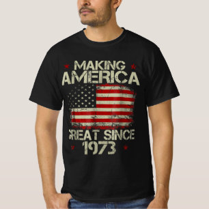 Camiseta Regalo de cumpleaños que hace a Estados Unidos gra