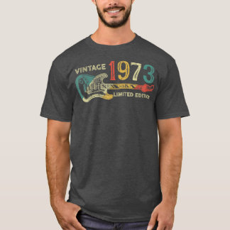 Camiseta Regalo de cumpleaños Retro 1973 para los hombres G