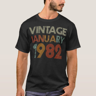 Camiseta Regalo de cumpleaños retro de 39 años Vintage ener