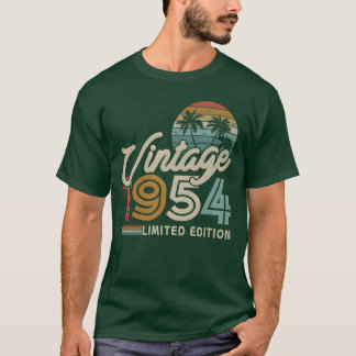 Camiseta Regalo de cumpleaños Vintage 1954 6970 años
