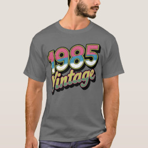 Camiseta Regalo de cumpleaños vintage 1985 Retro 80 ideas p