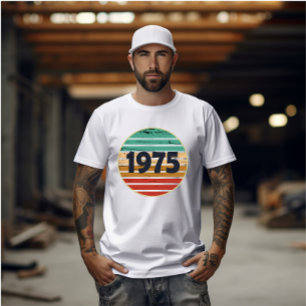 Camiseta Regalo de cumpleaños vintage nacido en 1975