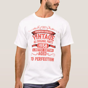 Camiseta Regalo de cumpleaños vintage personalizado
