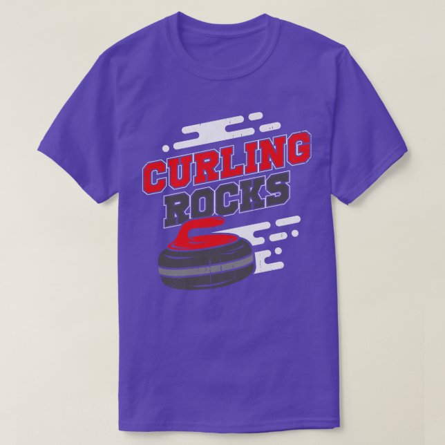 Camiseta Regalo de curling Rocks Sport Curler (Diseño del anverso)