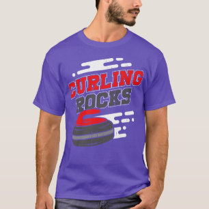 Camiseta Regalo de curling Rocks Sport Curler