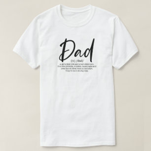 Camiseta Regalo de definición de papá significativo para el