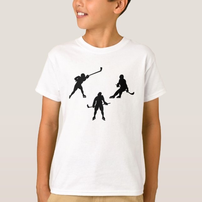 Camiseta Regalo de deporte fresco del jugador de hockey sob (Anverso)