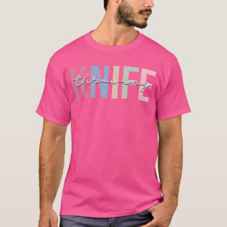 Camiseta Regalo de deportes de lanzamiento de cuchillos lan