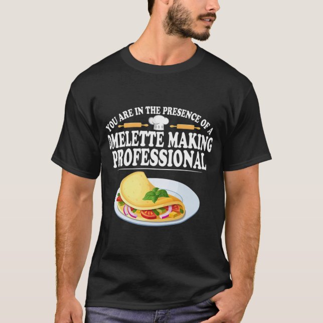 Camiseta Regalo de desayuno para huevos profesionales (Anverso)