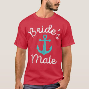 Camiseta Regalo de Despedida de Soltera Náutica Ancla de Ba