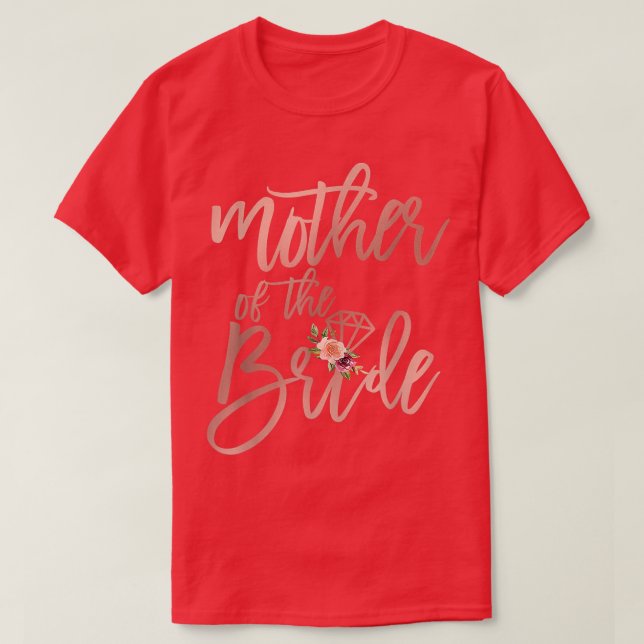 Camiseta Regalo de Despedida de Soltera para Mamá de la Nov (Diseño del anverso)