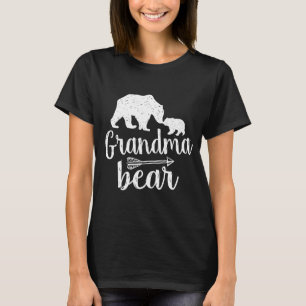 Camiseta Regalo de Día de la Madre de oso de la abuela
