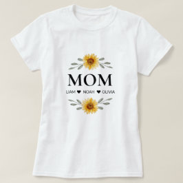 Camiseta Regalo de Día de la Madre de personalizado Mamá co