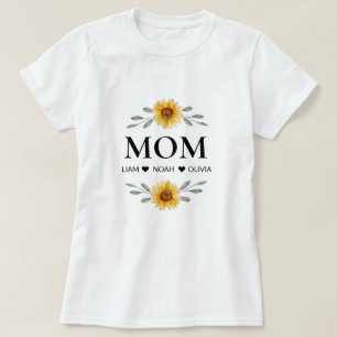Camiseta Regalo de Día de la Madre de personalizado Mamá co