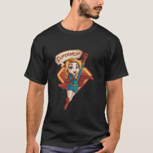 Camiseta Regalo De Día de la Madre Superheroína Para Mujere