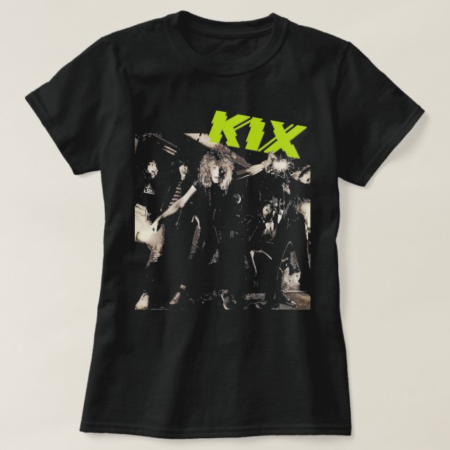 Camiseta Regalo De Día Kix Banda Regalo Para Los Fans Regal (Diseño del anverso)