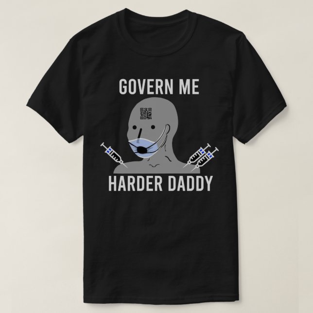 Camiseta Regalo de día Regalos contra el gobierno para el v (Diseño del anverso)
