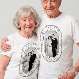 Camiseta Regalo de diamante del 75 aniversario de bodas Fot