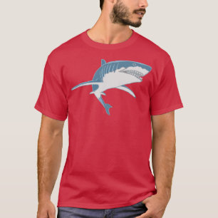 Camiseta Regalo de dibujos de la vida marina Océan Gran Sha