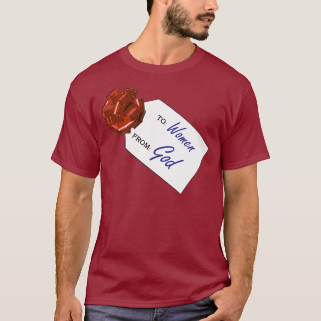 Camiseta Regalo de dioses a las mujeres (Anverso)